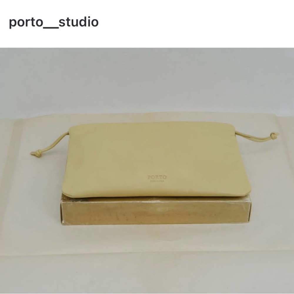 Porto Studio Butter Yellow Novella Pouch
